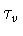 $\tau_v$